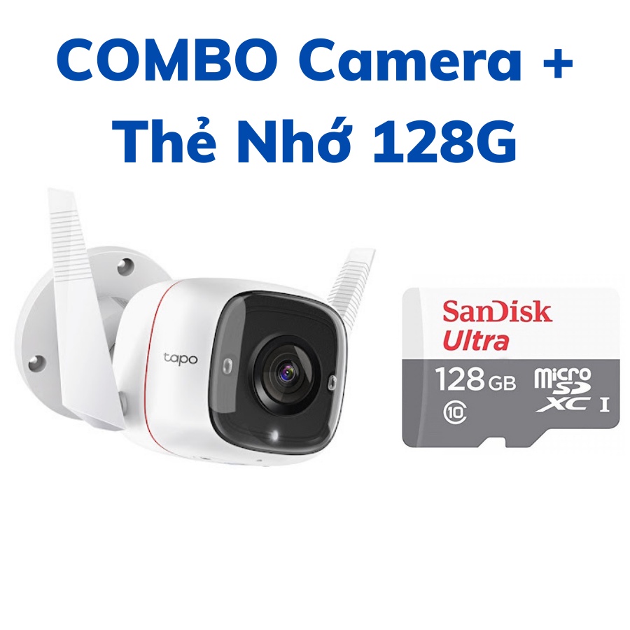 Camera wifi ngoài trời TP-Link Tapo C310 3MP camera ip giám sát an ninh kèm thẻ nhớ - VDS SHOP