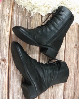 Bốt chien binh combat boots da thật size 39
