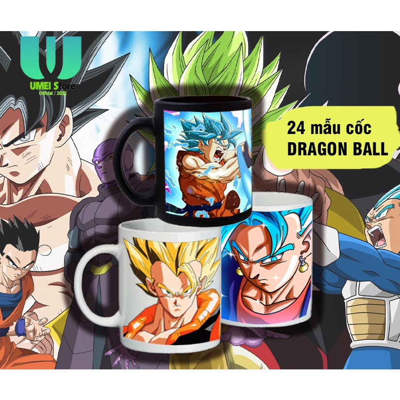 (24 Mẫu) Cốc sứ in hình Anime Dragon Ball 7 viên ngọc rồng Cốc uống nước đẹp làm quà tặng độc đáo và ý nghĩa