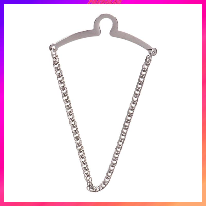 [Predolo2] Cà Vạt Nam Thời Trang Màu Bạc Cổ Điển