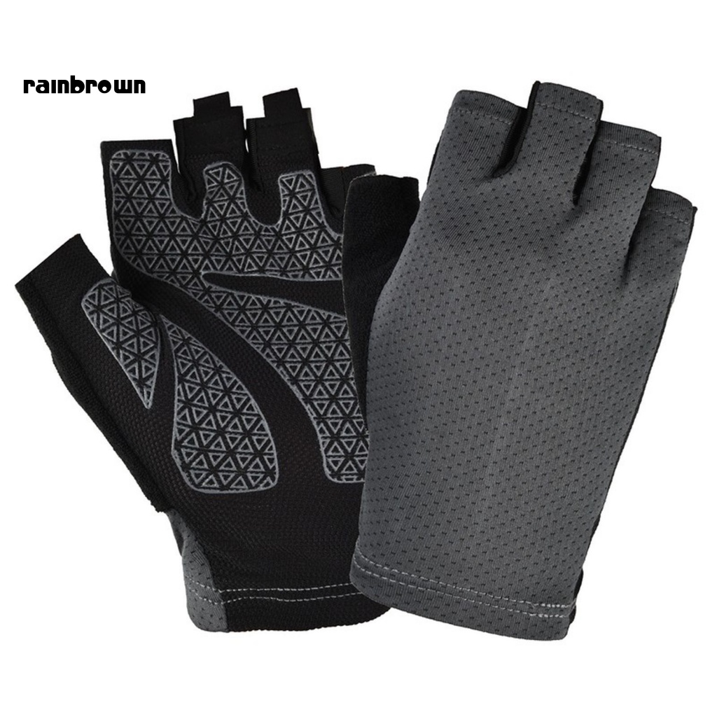 Găng tay hở ngón chống trượt chống mài mòn dành cho trẻ em