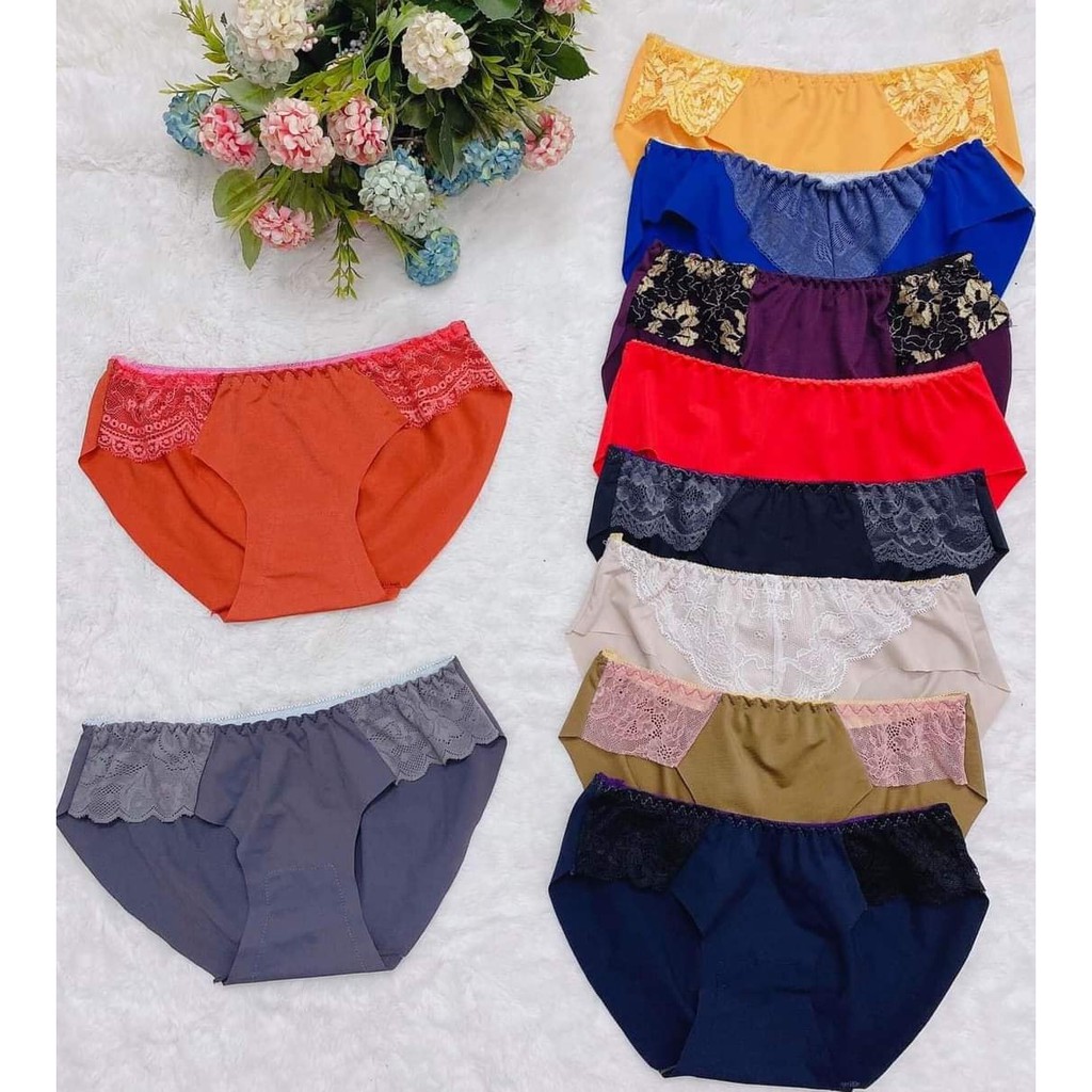 Combo 10 Quần Lót Nữ Su Đúc Cao Cấp Không Đường May,quần lót su đúc QL01 - phamtrangredep shop