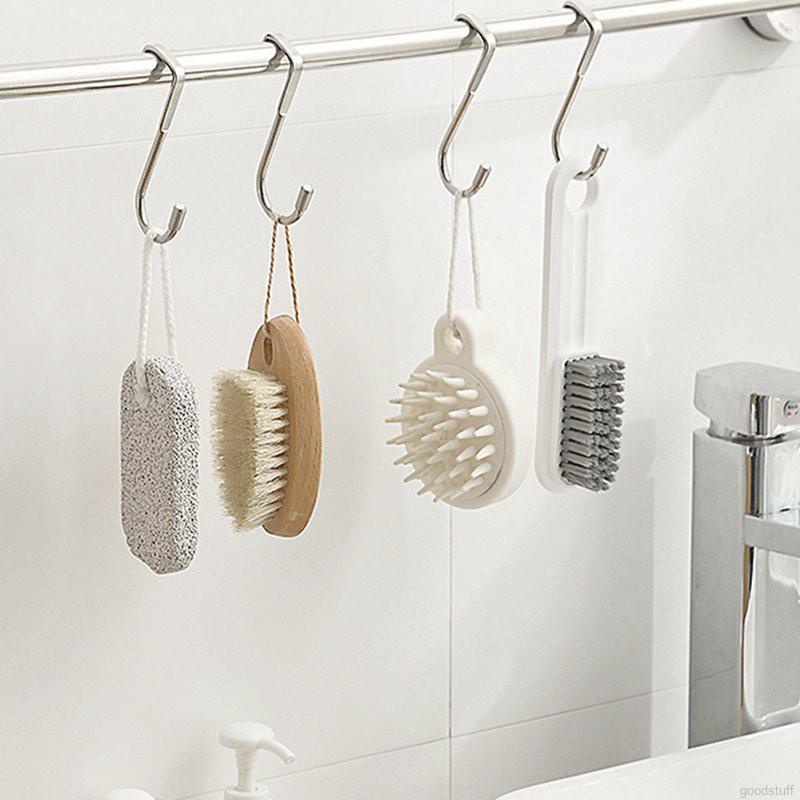 Móc treo đồ hình chữ S bằng thép không gỉ 304 gắn tường