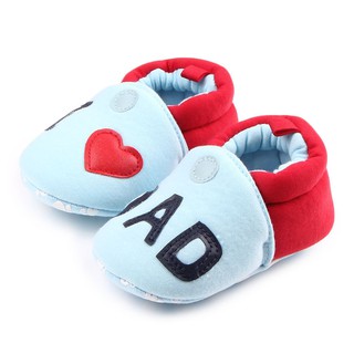 GIÀY BÔNG NỈ I LOVE DAD MOM