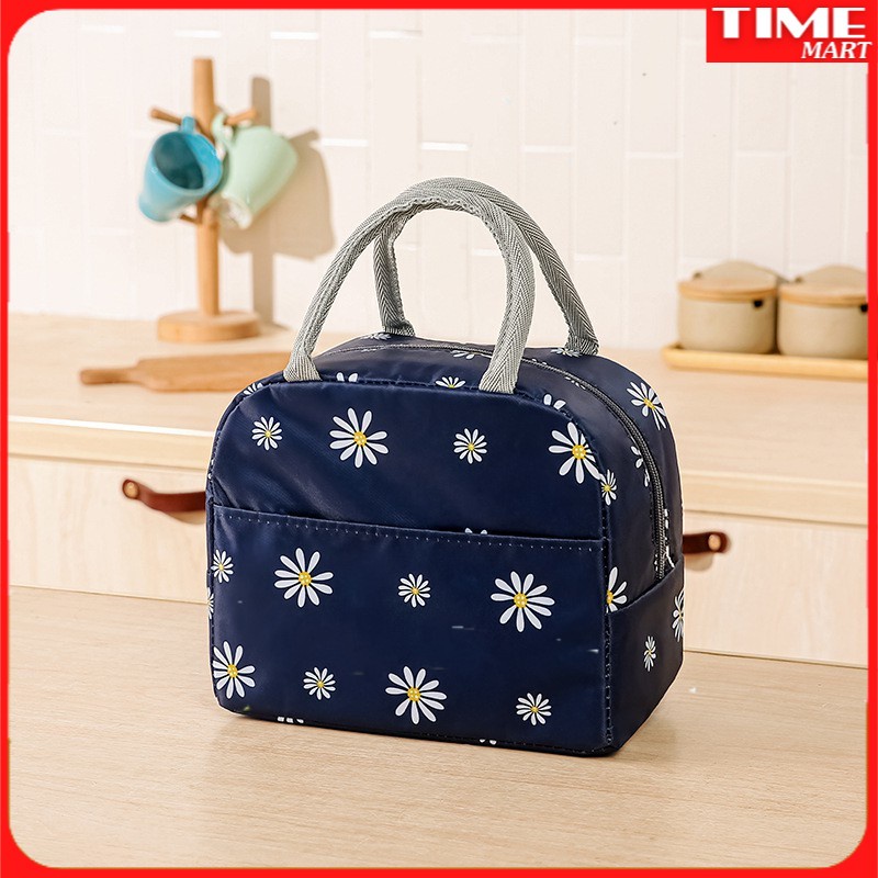 Túi đựng hộp cơm giữ nhiệt văn phòng đẹp cute [TIME_MART siêu thị tiện ích gia đình]