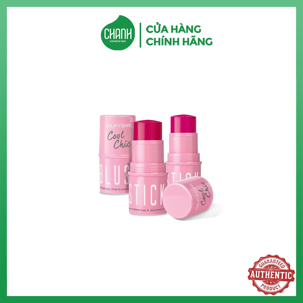 Má Hồng Silkygirl Dạng Thỏi Cool Chic Blush Stick