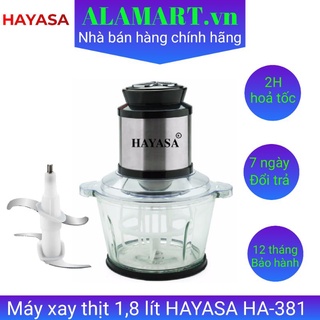 Máy xay thịt hayasa ha-381 công suất 350w dung tích 1,8 lít