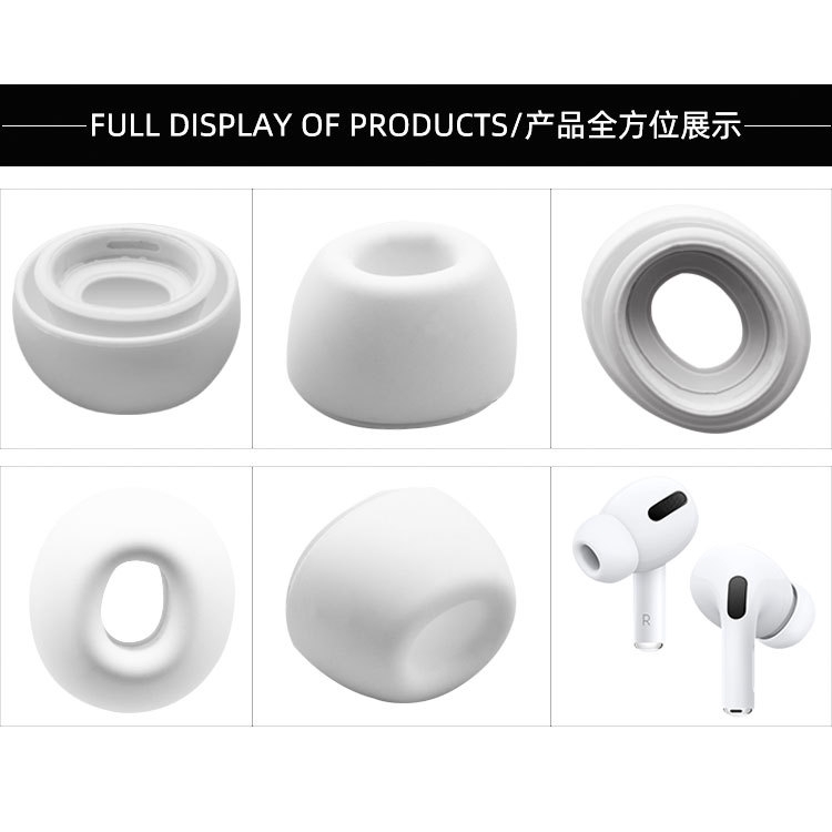 Nút Bọc Đầu Tai Nghe Airpods Pro Bằng Silicon Chống Trượt