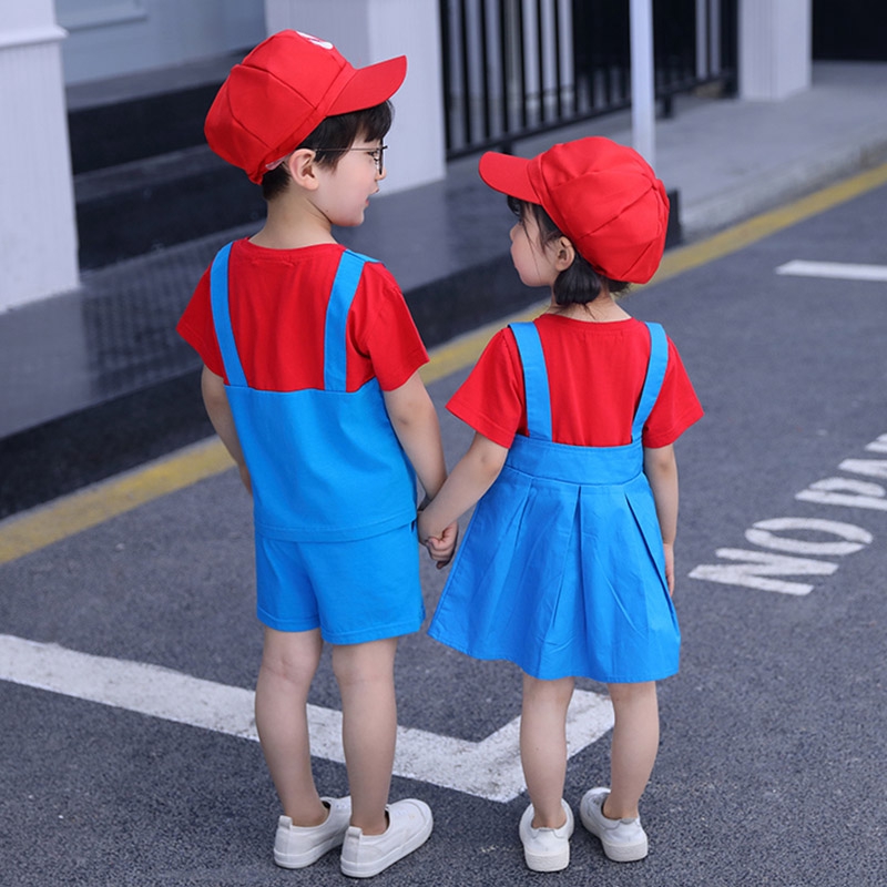 Bộ đồ hóa trang Mario cho bé xinh xắn