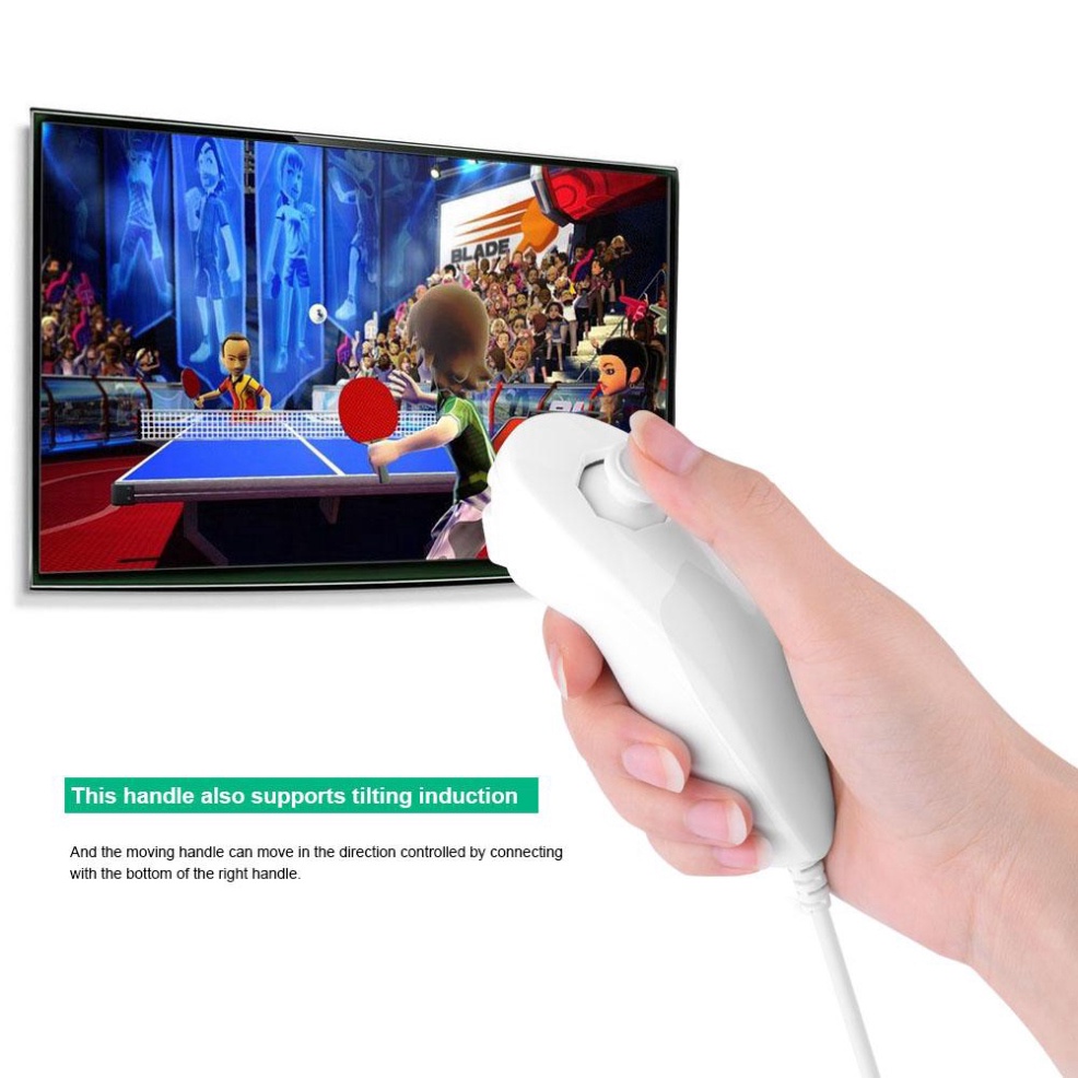 Sale 68% Điều khiển chơi game cho Nintendo Wii, White Giá Gốc 78000 đ - 2K32