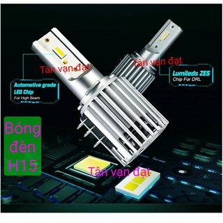 Bóng đèn H15 xe Ôtô chip Zes Lumiled giá 1 chiếc