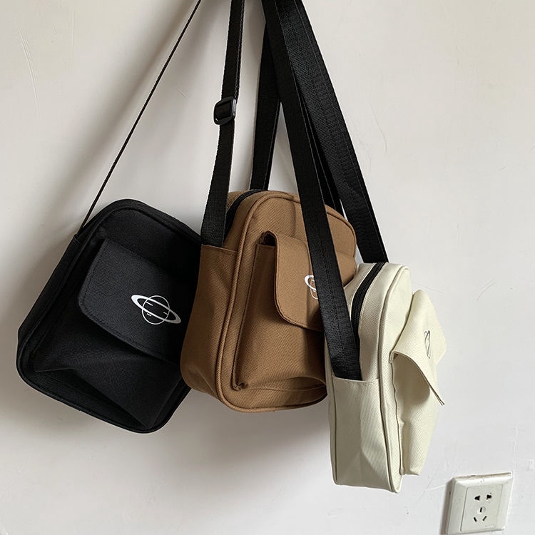 Túi đeo chéo / đeo vai 22006 bằng vải oxford nhỏ nhắn dành cho nam sinh