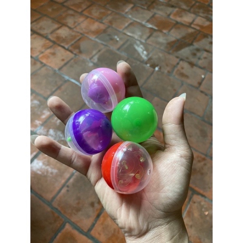 Quả bóng nhựa đồ chơi pokemon cho bé