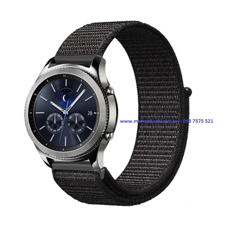 Dây nylon sport loop khóa dán cho galaxy watch 3 45mm