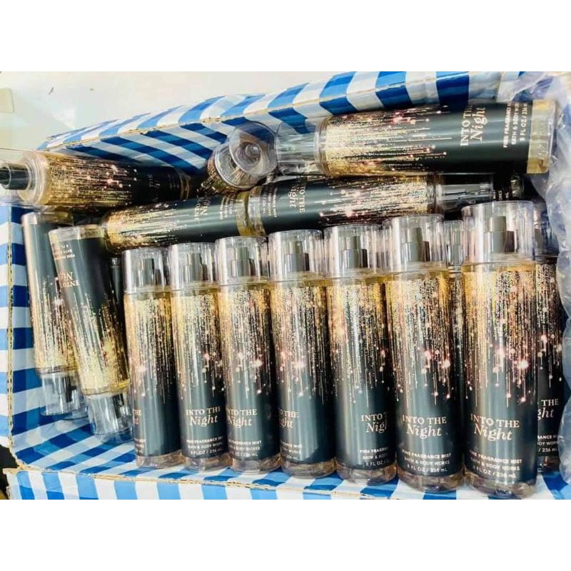 Xịt thơm toàn thân Bath & Body Works - Into The Night 236ml