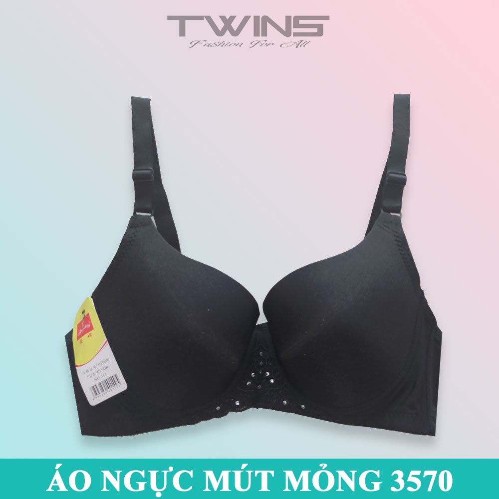 Áo ngực nữ có gọng nâng ngực SD311 mút mỏng màu trơn cúp xéo nguyên ngực thoải mái mặc áo dài, áo sơ mi size 36-38-40