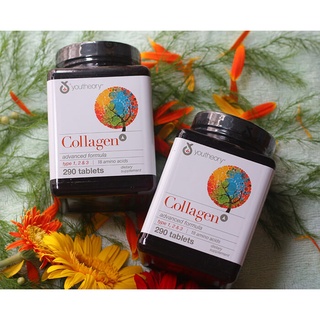Viên uống Collagen Youtheory Biotin, Viên uống đẹp da Collagen