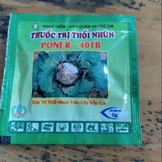 Thuốc trị thối nhũng cây trồng PONER-40TB