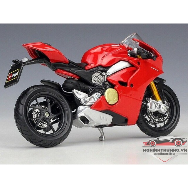 Xe mô hình mô tô Ducati Panigale V4, tỉ lệ 1:18