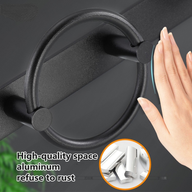 Móc Treo Áo Khoác Bằng Nhôm Màu Vàng Sang Trọng Tiện Dụng Cho Phòng Ngủ