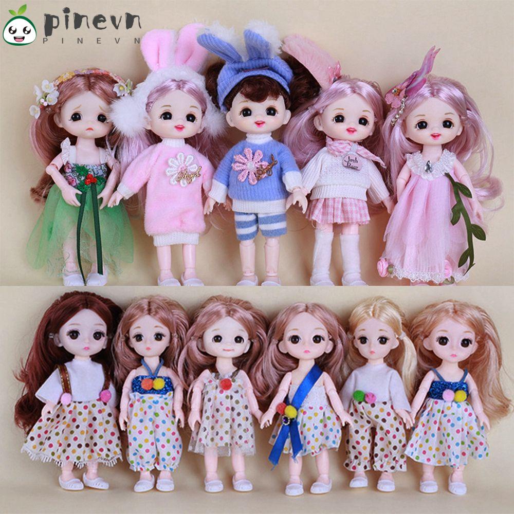 Đầm Thời Trang Cho Búp Bê Obitsu 11 Ob11 16~17cm