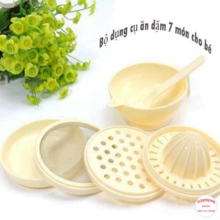 Dụng cụ chế biến đồ ăn dặm 7 món cho bé yêu . lg11