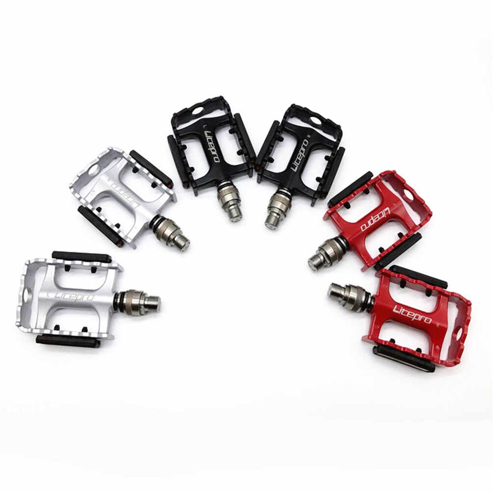 Bàn đạp xe đạp LITEPRO 3 trục thép 412 inch chuyên dụng cao cấp
