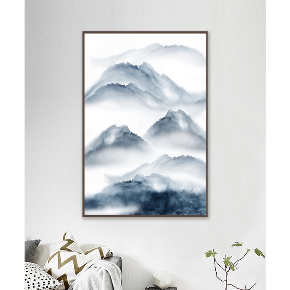 In hình ép gỗ Laminate TRANH TRỪU TƯỢNG - Mẫu 62 (1 HCN 40x60, 50x75, 60x90). In ảnh theo yêu cầu