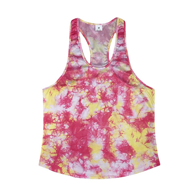 Áo Ba Lỗ Lưới Họa Tiết Rằn Ri Tập Thể Thao Thời Trang Cho Nam