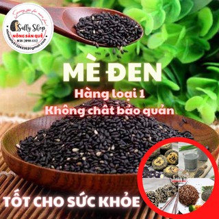 Mè Đen Hữu Cơ SallyFood 250g 100g 50g Vừng Đen Sạch Không Chất Bảo Quản Organic - Shop Sỉ Lẻ Nông Sản Quê