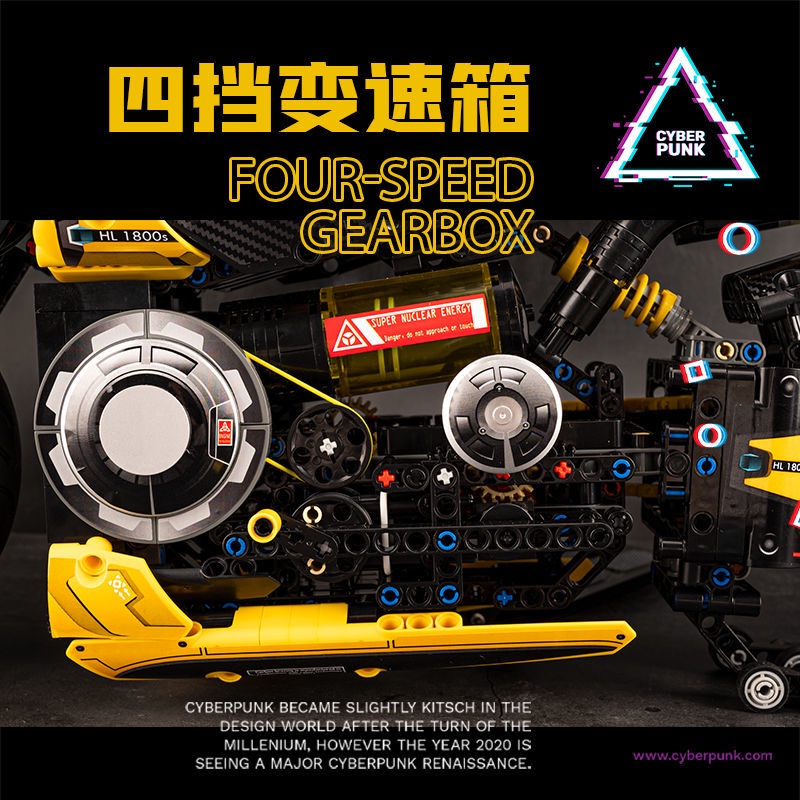 Bộ Đồ Chơi Lắp Ráp  Xe Mô Tô BMW Ducati Harley