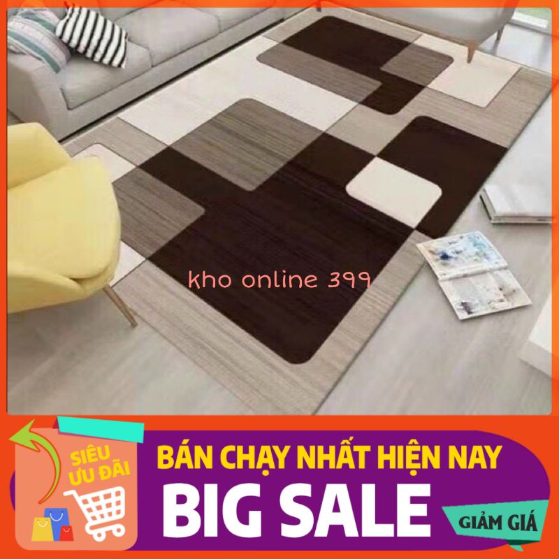 RẺ VÔ ĐỊCH Thảm trải sàn nhà phong cách hiện đại nhập khẩu cao cấp m6x2m và 2mx3m, trang trí nhà cửa, thảm trải sàn