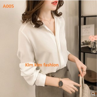 Áo sơ mi trắng công sở