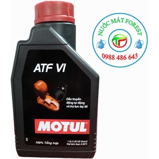 Nhớt hộp số tự động trợ lực tay lái Motul ATF VI chất lượng cao 100% tổng hợp