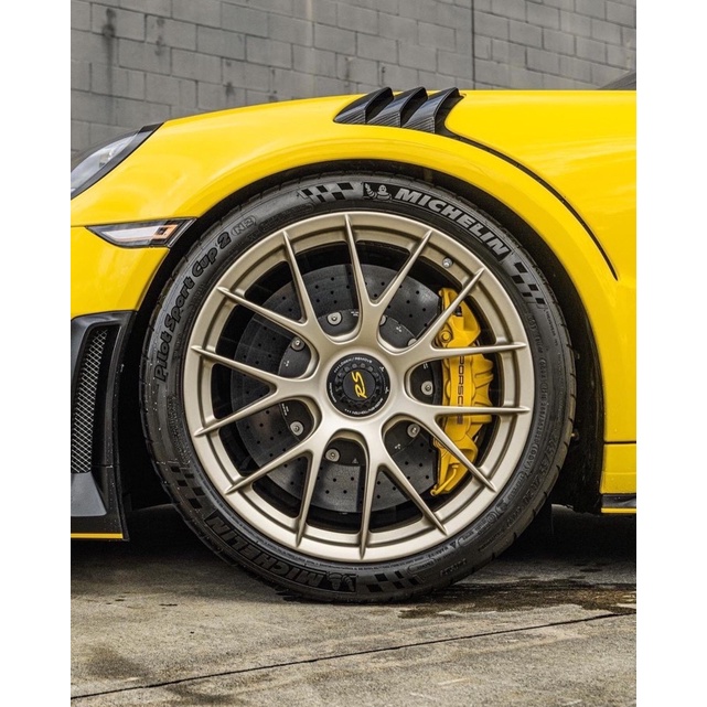 Mâm xe Porsche GT3 vành đúc nhôm sơn tĩnh điện chính hãng