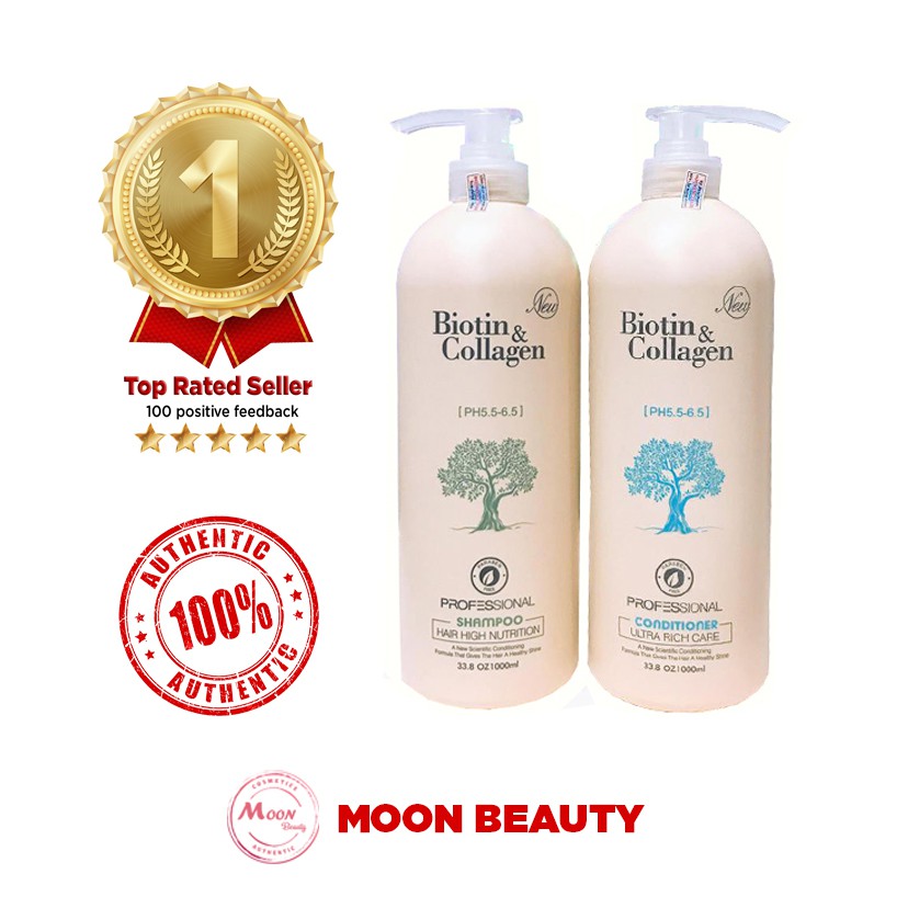 [TRẮNG] DẦU GỘI XẢ BIOTIN COLLAGEN NEW 500ml - 1000ml