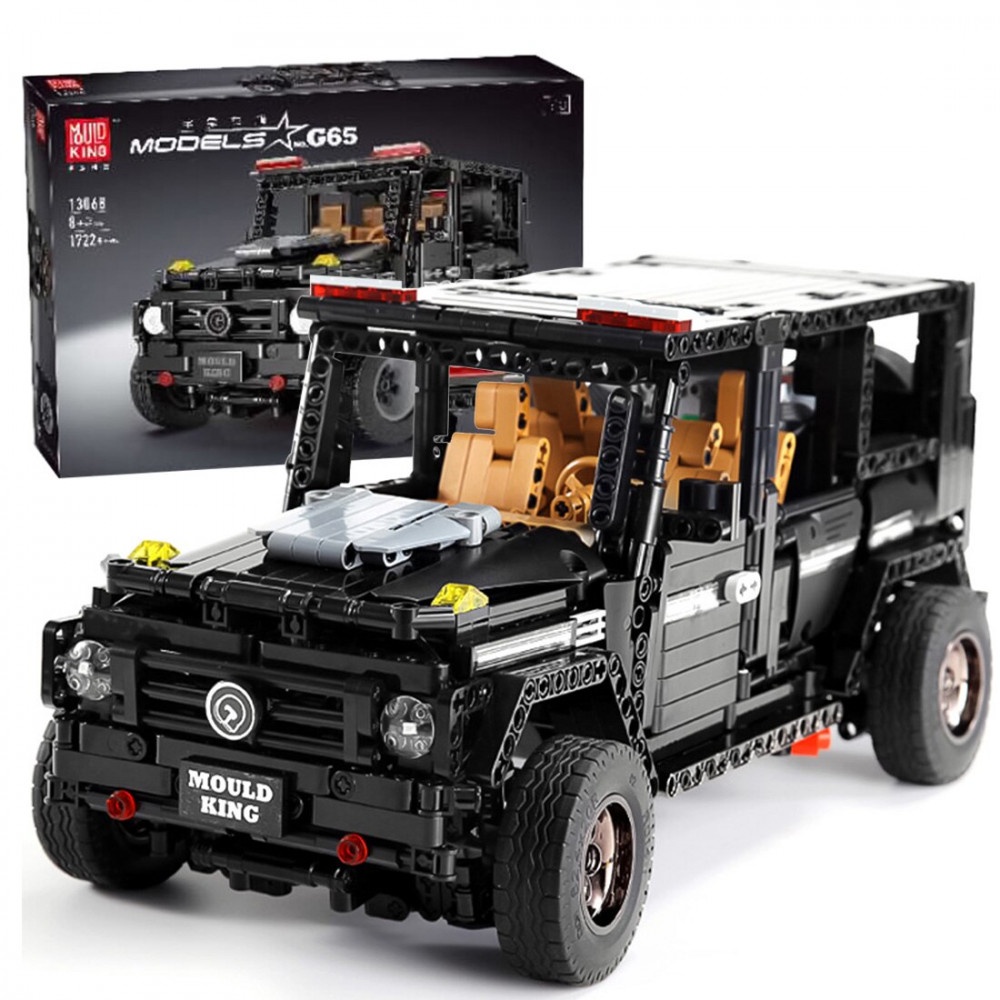 Mould King 13068 ( Xếp Hình Xe Địa Hình Mercedes G65 1722 Mảnh )