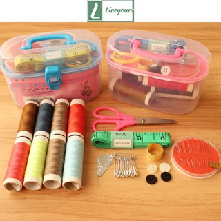 Hộp Đựng Kim Chỉ Đa Năng Nhiều Màu Tiện Dụng - Hộp đựng kim chỉ Tiện Ích Cho Gia Đình - Liveyours