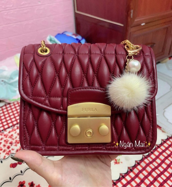 Móc/Charm bông lông thỏ loại 1 siêu mịn,siêu xinh