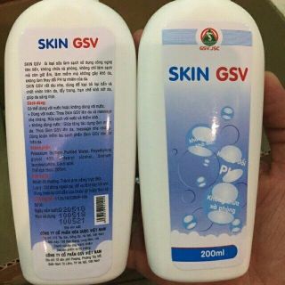 SỮA RỬA MẶT SKIN GSV 200ML