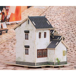 Mô hình gỗ Robotime - Chinese Silk Store F129