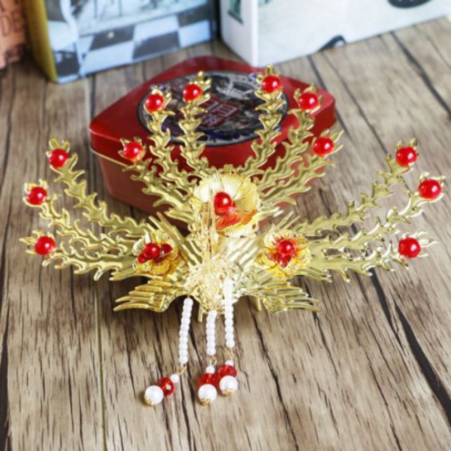 Trâm cài tóc hình công