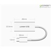 Cáp chuyển đổi USB Type-C to Displayport Cao cấp Ugreen 40372- Hàng chính hãng bh 18 tháng