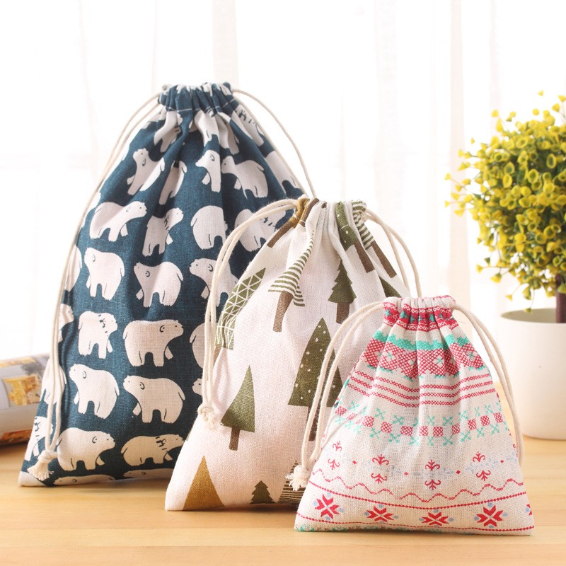 Túi canvas dây rút lớn