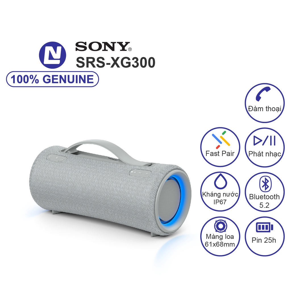 New Full box Sony SRS-XG300 Loa di động