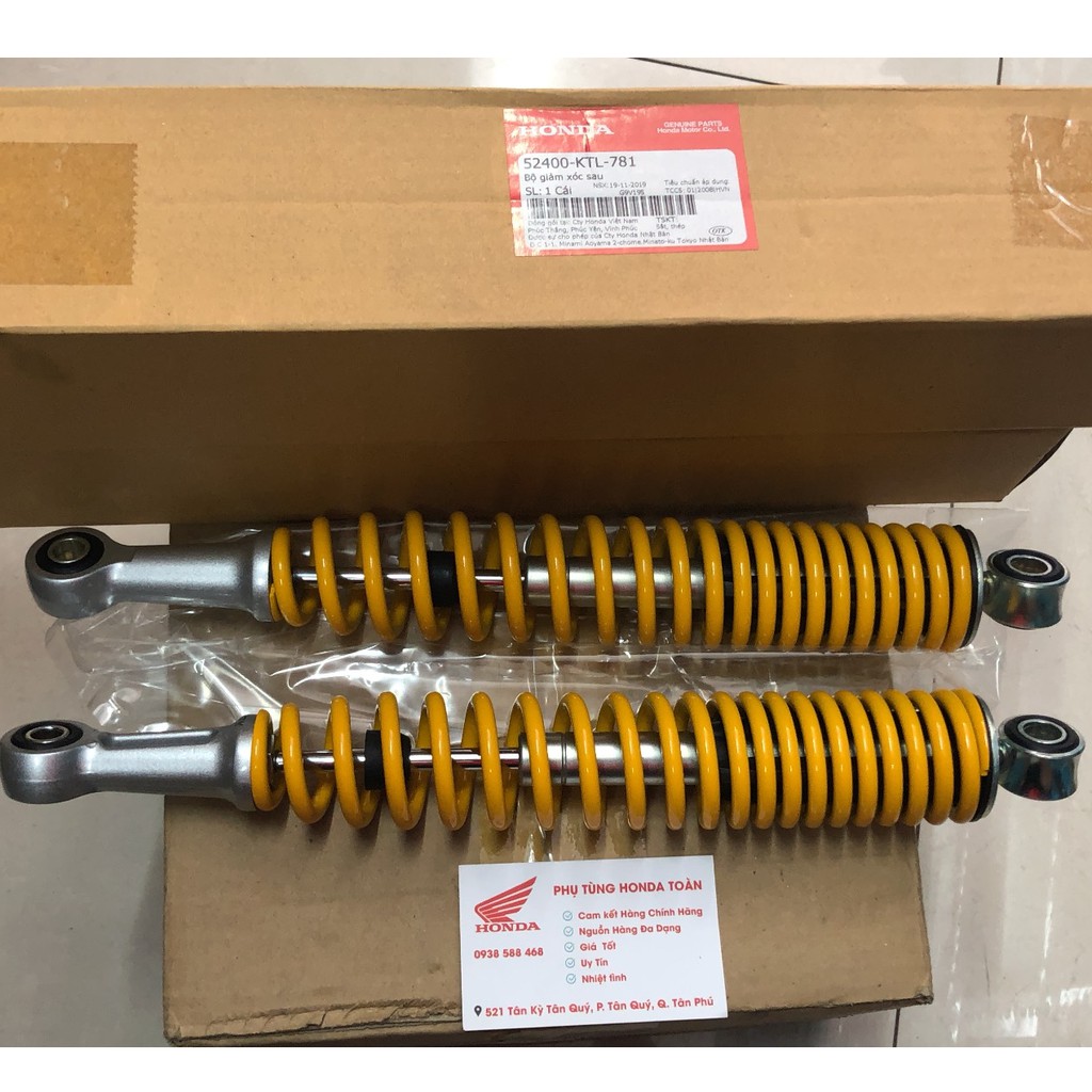 PHUỘC SAU WAVE ZX ZIN CHÍNH HÃNG HONDA - 52400KTL781