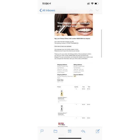 ♥️BILL US-❤️CLINIQUE-Kem dưỡng Dramatically Different Hydrating 50-125-200ml