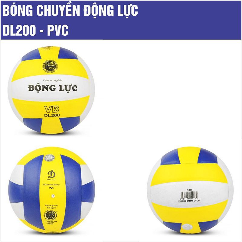 Bóng chuyền động lực DL 200 chính hãng giá rẻ