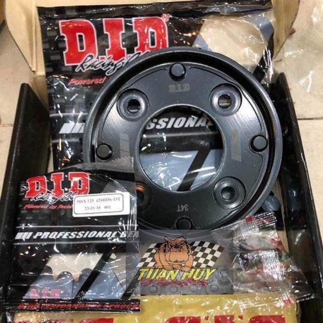 Nhông sên dĩa Did 9 ly 428 chính hãng