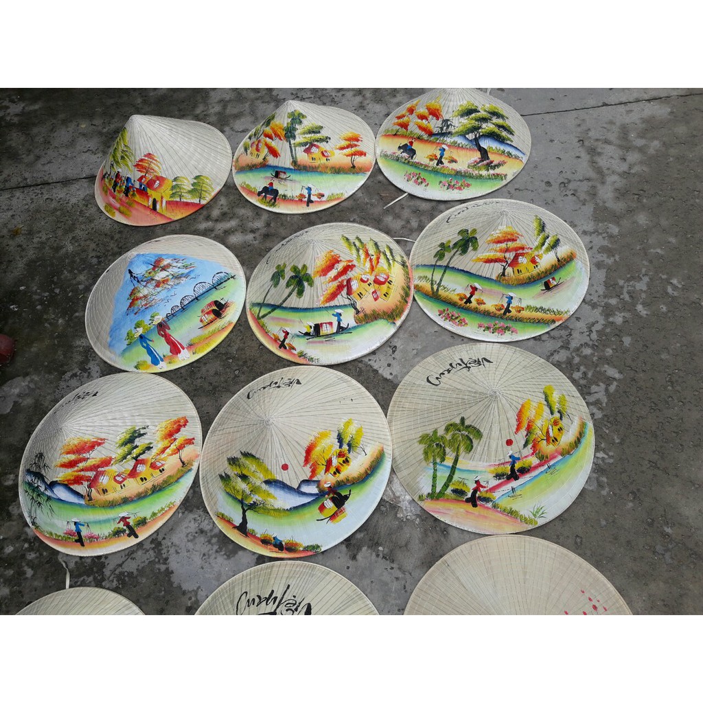 Nón Lá Vẽ  - Loại nhỏ